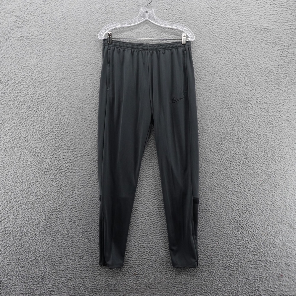 Nike Dri FIT Womens Gray Athletic Track Pants Size Small Zip Ankle NWT